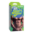 Palm Pal Stud Ass Ultraskyn Stroker packaging with muscular male torso and suggestive name