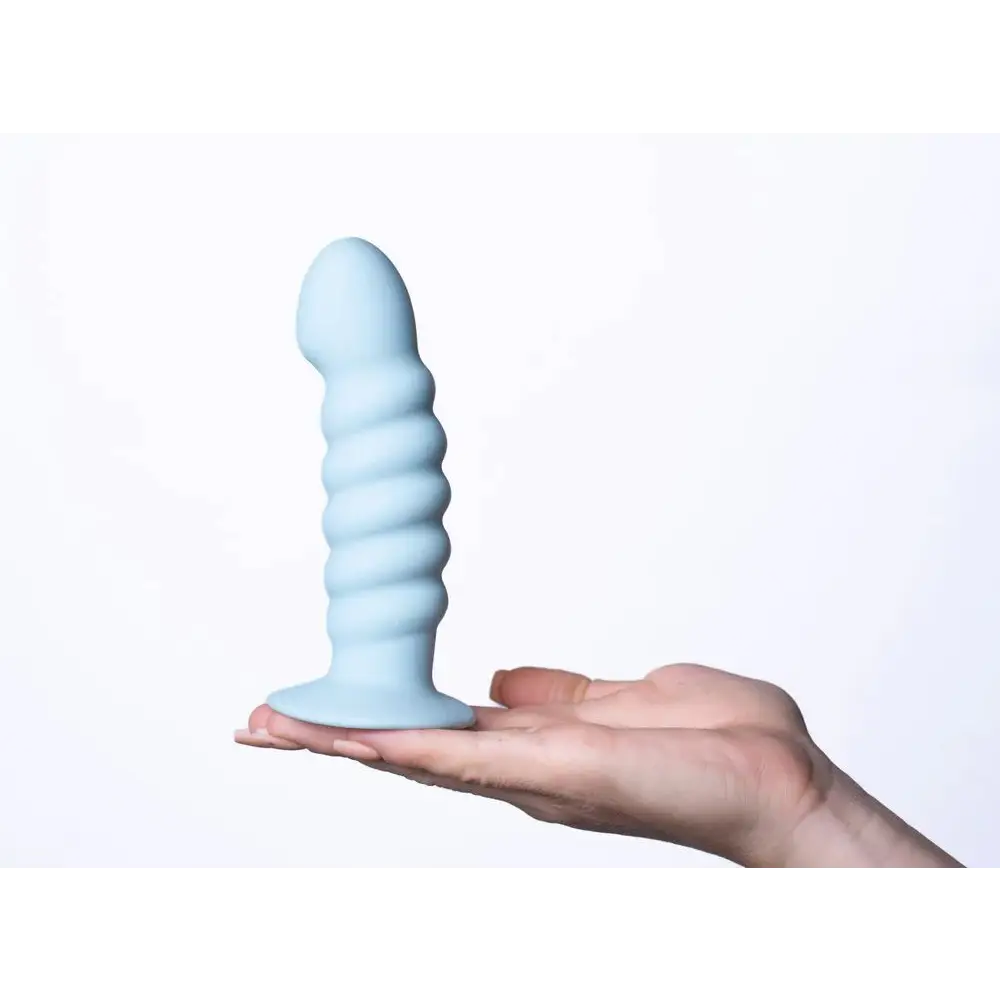 Paris 6 Silicone Dong Pastel Blue ’ - Realistic Dildo