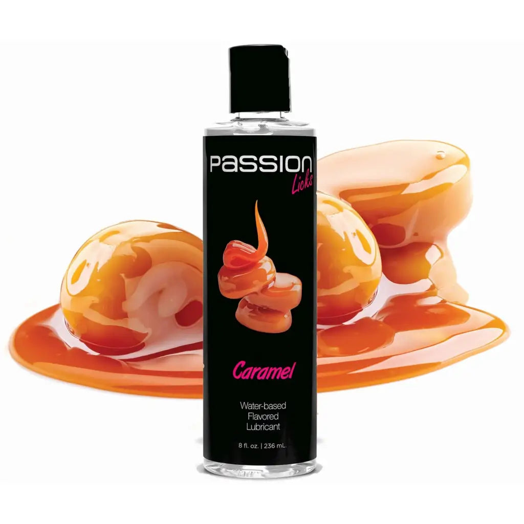 Passion Lubricants Water Based Lubricant Passion Licks Water Based Flavored Lubricant - 8 Oz at the Haus of Shag