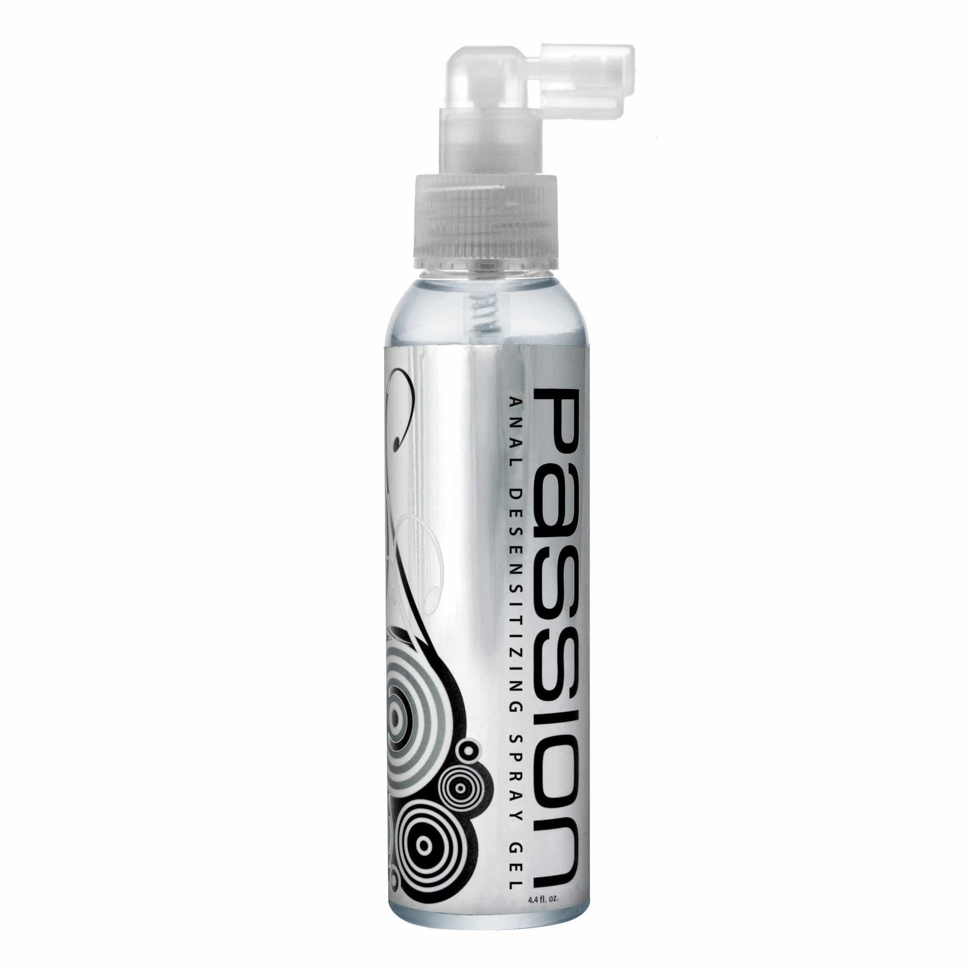 Passion Lubricants Numbing Spray 4.4 oz. Passion Extra Strength Anal Desensitizing Spray Gel at the Haus of Shag