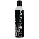 Passion Premium Silicone Lubricant bottle with black and white design