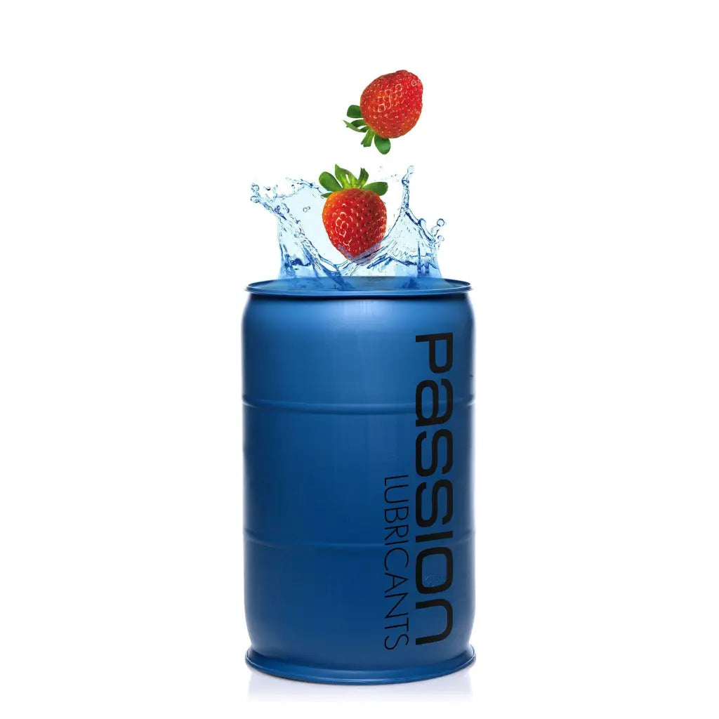 Passion Lubricants Water Based Lubricant Passion Strawberry Flavored Lubricant - 55 Gallon Drum at the Haus of Shag