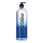 Passion Water Based Lubricant: Clear bottle with convenient pump dispenser