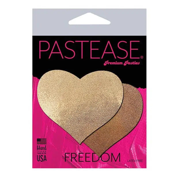 Pastease Pasties Rose Gold Pastease Basic Love Liquid Heart - O/s at the Haus of Shag