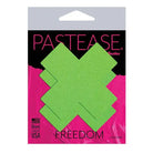 Pastease Pasties Green Pastease Basic Plus X Black Light Reactive - Neon O/s at the Haus of Shag