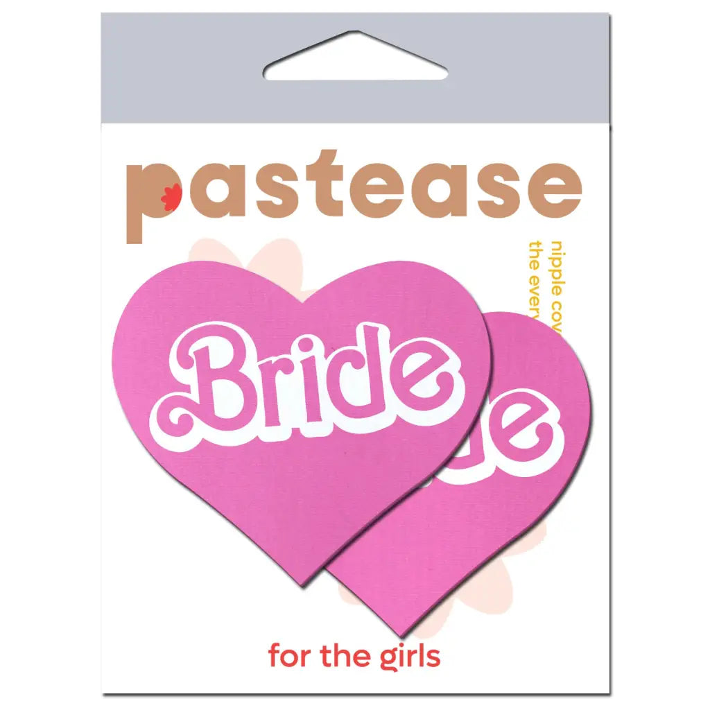 Pastease Bride Pink Heart - Pasties