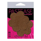 Pastease Pasties Chocolate / One Size Fits All Pastease Daisy: Suede Flower Nipple Pasties at the Haus of Shag