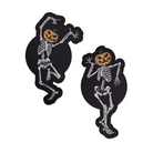 Pastease Dancing Skeletons W/ Pumpkin Heads - Pasties