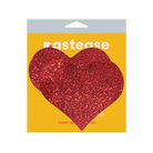 Pastease Heart Glitter Red Fuller Coverage - Pasties