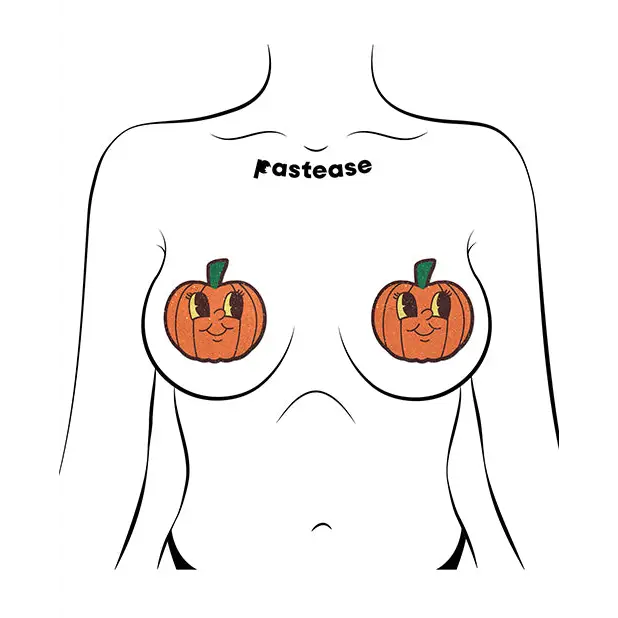 Pastease Jack O Lantern Cutie Pie Face - Pasties