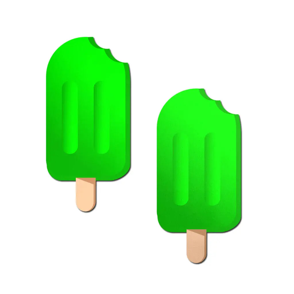 Pastease Lime Green Ice Pop - Pasties