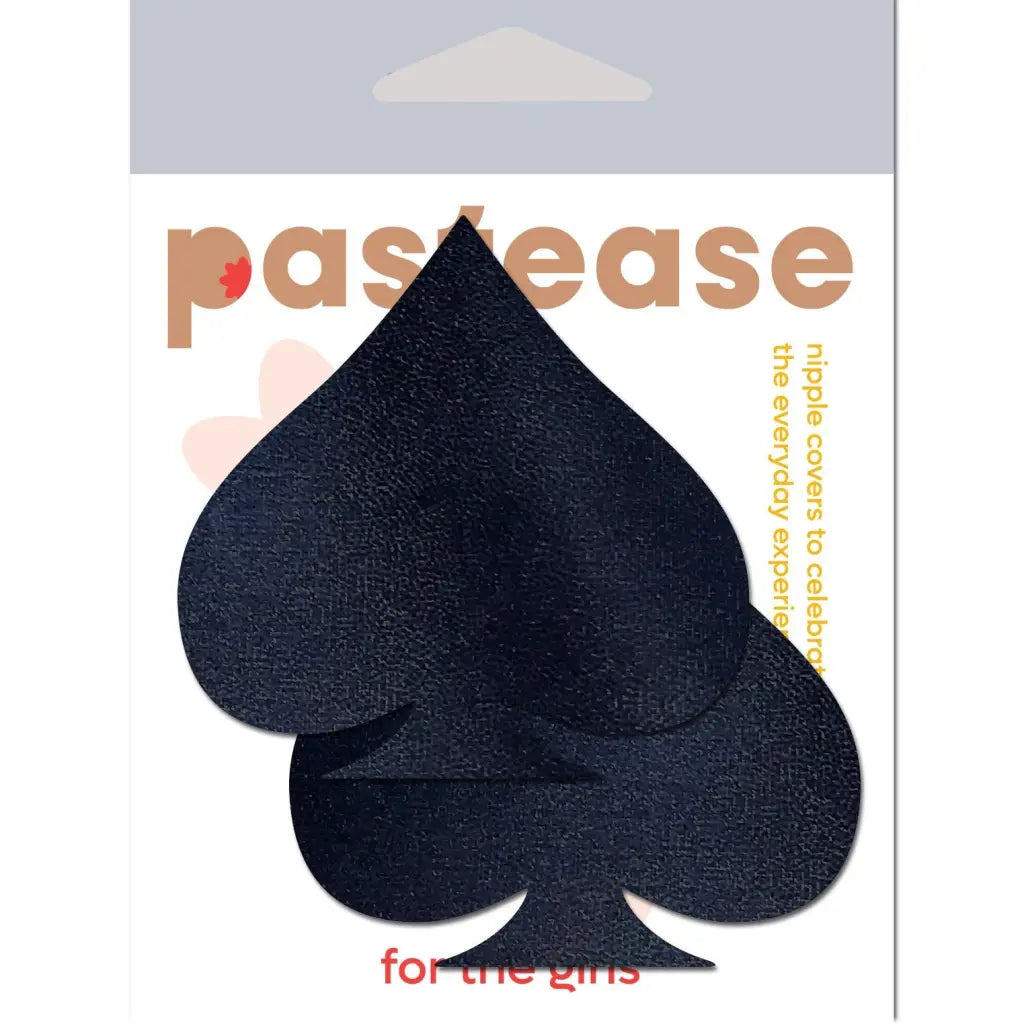 Pastease Liquid Black Spade - Pasties