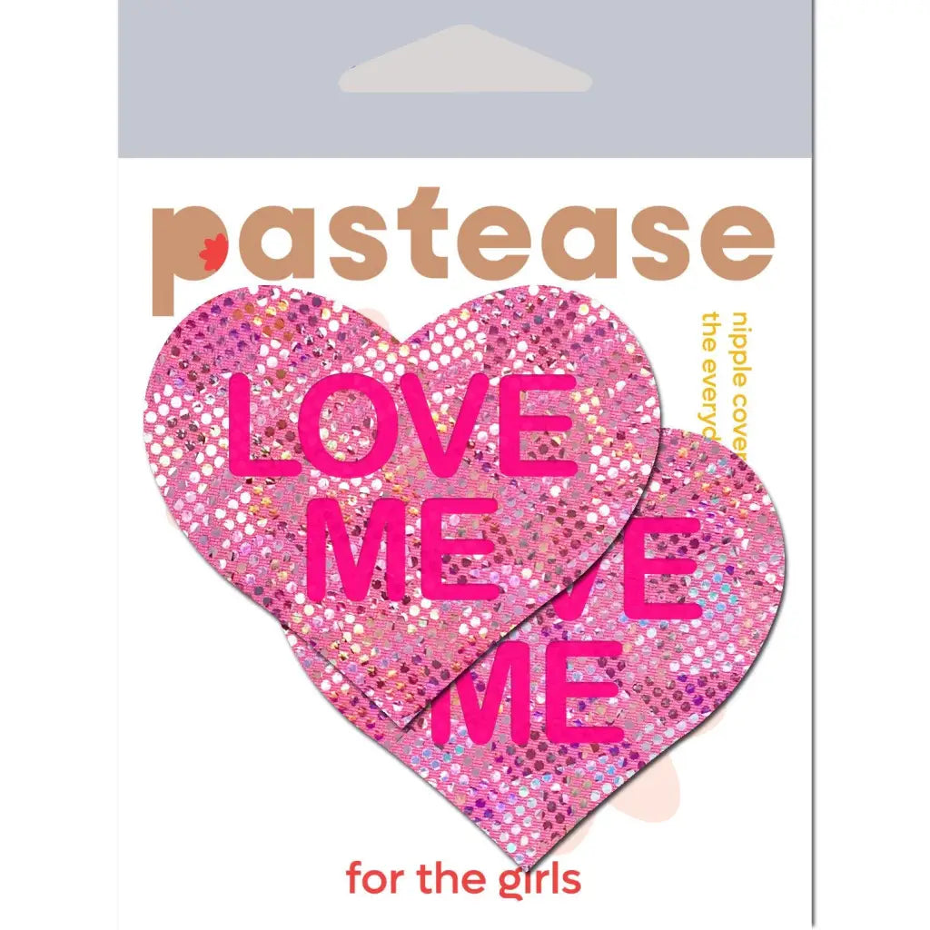 Pastease Liquid Pink Heart - Love Me - Pasties