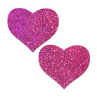 Pastease Love: Bubblegum Pink Hearts Nipple Pasties - Pasties