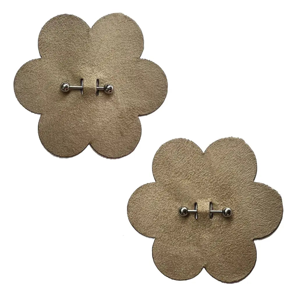 Pastease Nude Flower W/ Barbell Piercing - Lingerie & Clothing