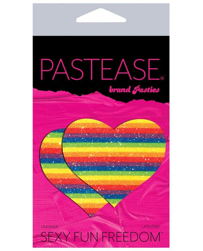 Pastease Pasties Multi-Color Pastease Glitter Heart at the Haus of Shag
