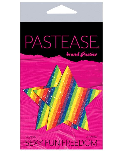 Pastease Pasties Multi-Color Pastease Glitter Star at the Haus of Shag