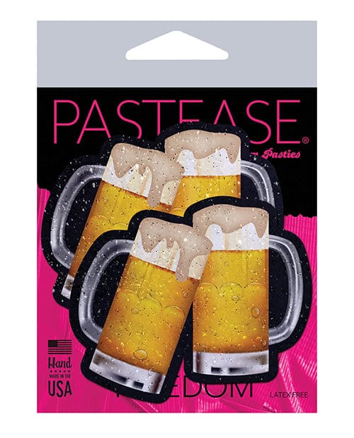 Pastease Pasties Pastease Premium Clinking Beer Mugs - Yellow O/s at the Haus of Shag