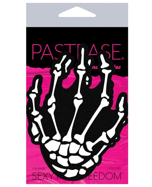 Pastease Pasties Pastease Premium Skeleton Hands - White O/s at the Haus of Shag