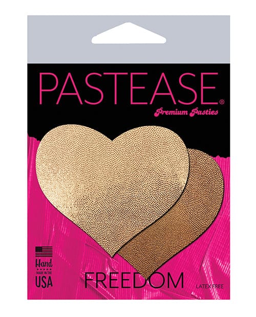 Pastease Pasties Rose Gold Pastease Basic Love Liquid Heart - O/s at the Haus of Shag
