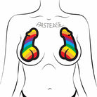 Pastease Penis Pride Pasties Rainbow - Pasties