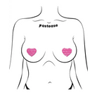 Pastease Petites Xo Hearts - Pink O/s - Pasties