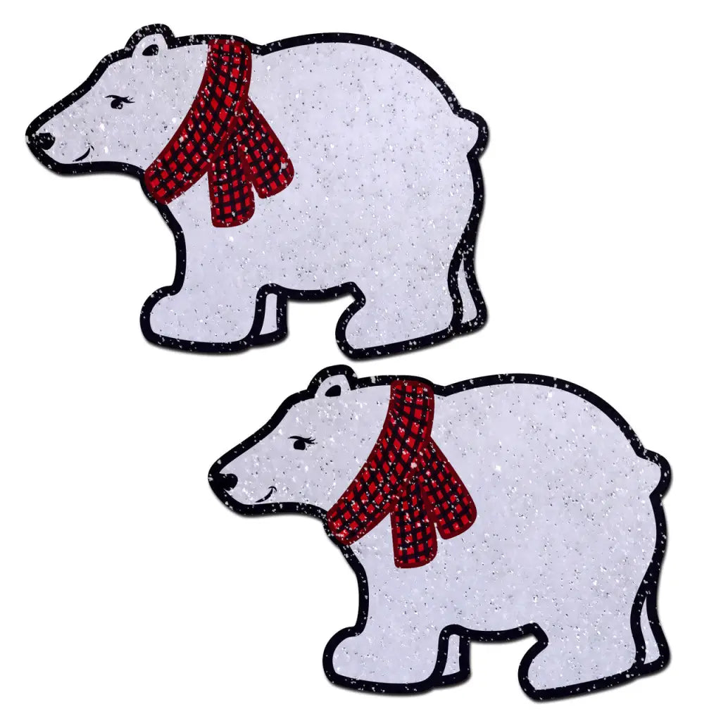 Pastease Polar Bear W/ Scarf - Pasties