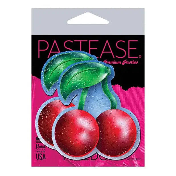 Pastease Pasties Pastease Premium Cherries - Bright Red O/s at the Haus of Shag