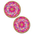 Pastease Pasties Pastease Premium Donut W/sprinkles - Pink O/s at the Haus of Shag