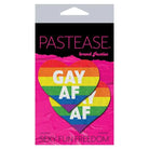 Pastease Pasties Pastease Premium Gay Af - Rainbow O/s at the Haus of Shag