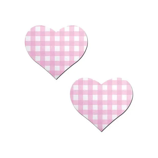 Pastease Pasties Pastease Premium Gingham Heart - O/s at the Haus of Shag