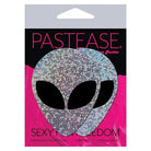 Pastease Pasties Pastease Premium Glitter Alien - Silver at the Haus of Shag