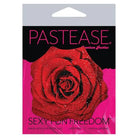 Pastease Pasties Red Pastease Premium Glitter Velvet Blooming Rose - O/s at the Haus of Shag