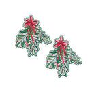 Pastease Pasties Pastease Premium Holiday Mistletoe - Green/red O/s at the Haus of Shag