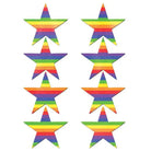 Pastease Pasties Pastease Premium Mini Rainbow Stars - Pack Of 8 O/s at the Haus of Shag