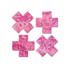 Pastease Premium Petites Disco Plus X - Pink O/s Pack Of 2 Pair - Pasties