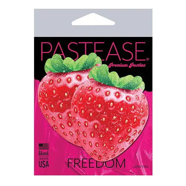 Pastease Pasties Pastease Premium Sparkly Juicy Berry - Red O/s at the Haus of Shag