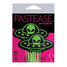 Pastease Pasties Pastease Premium Ufo W/tassel  - Green O/s at the Haus of Shag