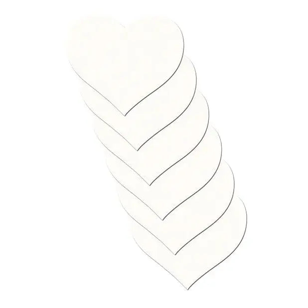 Pastease Pasties Pastease Refill Heart Double Stick Shapes - Pack Of 3 O/s at the Haus of Shag