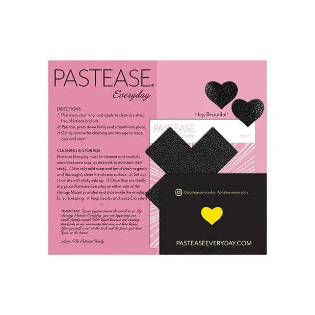 Pastease Pasties Pastease Reusable Liquid Cross - Black O/s at the Haus of Shag