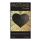 Pastease Pasties Black Pastease Reusable Liquid Heart at the Haus of Shag