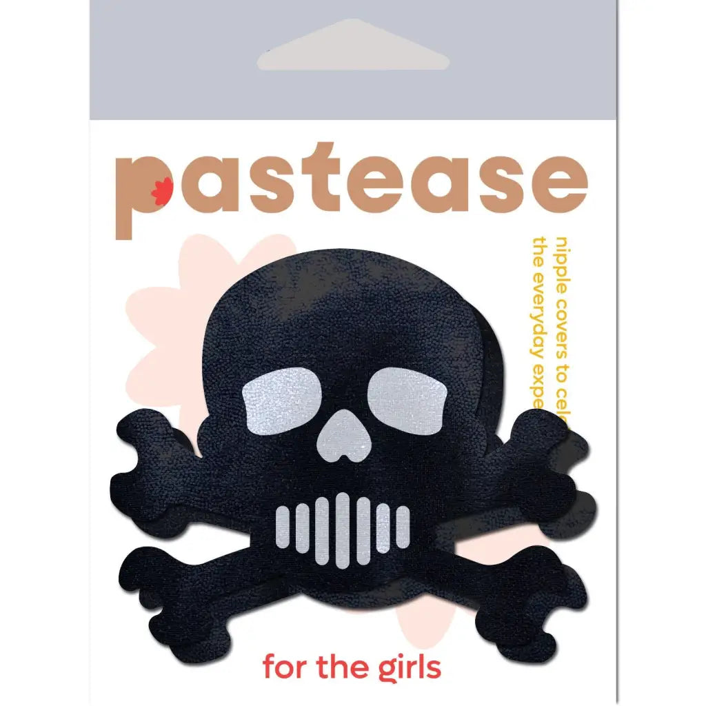 Pastease Skull & Crossbones Black - Pasties