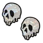 Pastease Skull Melt Shattered Glass - Pasties