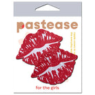 Pastease Sparkly Red Kissing Lips Pasties - Lingerie & Clothing