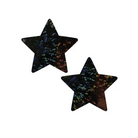 Pastease Star Black Disco Ball Fuller Coverage - Pasties