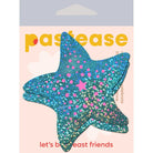 Pastease Twinkling Aqua & Pink Starfish - Pasties