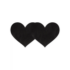 Pasties Black Satin Heart - Pasties