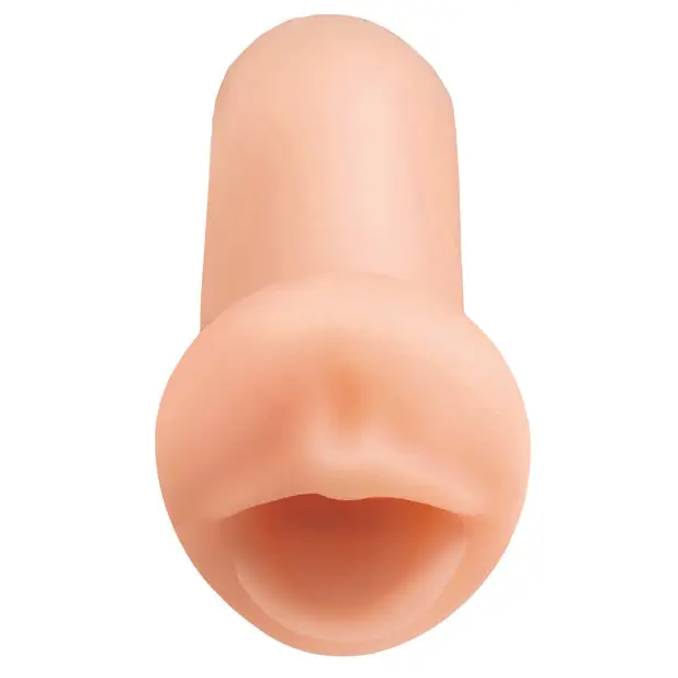 PDX Coed Cocksucker Oral Stroker Beige - Manual Stroker