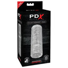 PDX Elite EZ Grip Clear Stroker showcasing the innovative PDX Elite clear design