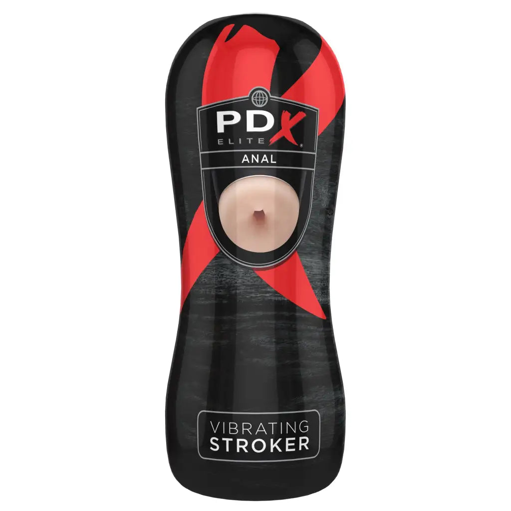 P-Lite Vibrating Stick featured in PDX Elite Vibrating Reusable Stroker for intense sensations